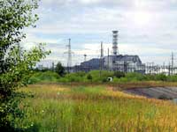 Чернобыльская АЭС в хитросплетениях высоковольтных проводов