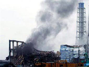 АЭС Фукусима, пожар на энергоблоке