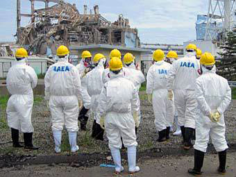 Осмотр АЭС Фукусима представителями МАГАТЭ
